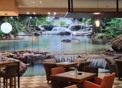 Unutrasnjost restorana LYON