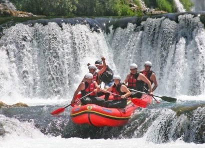 rafting na predivnoj uni