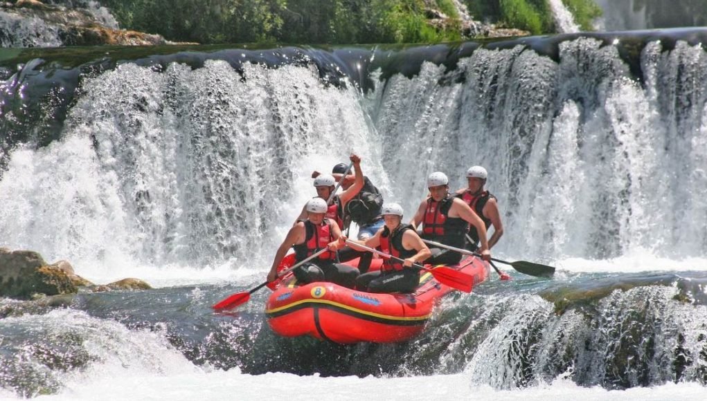 rafting na predivnoj uni